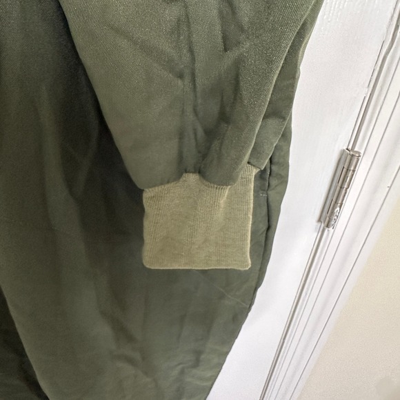Tipsy Elves Squadron Flight Suit Jumpsuit Olive Green Military Costume Mens L - Picture 4 of 11